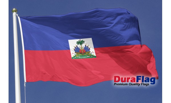DuraFlag® Haiti Crest Premium Quality Flag